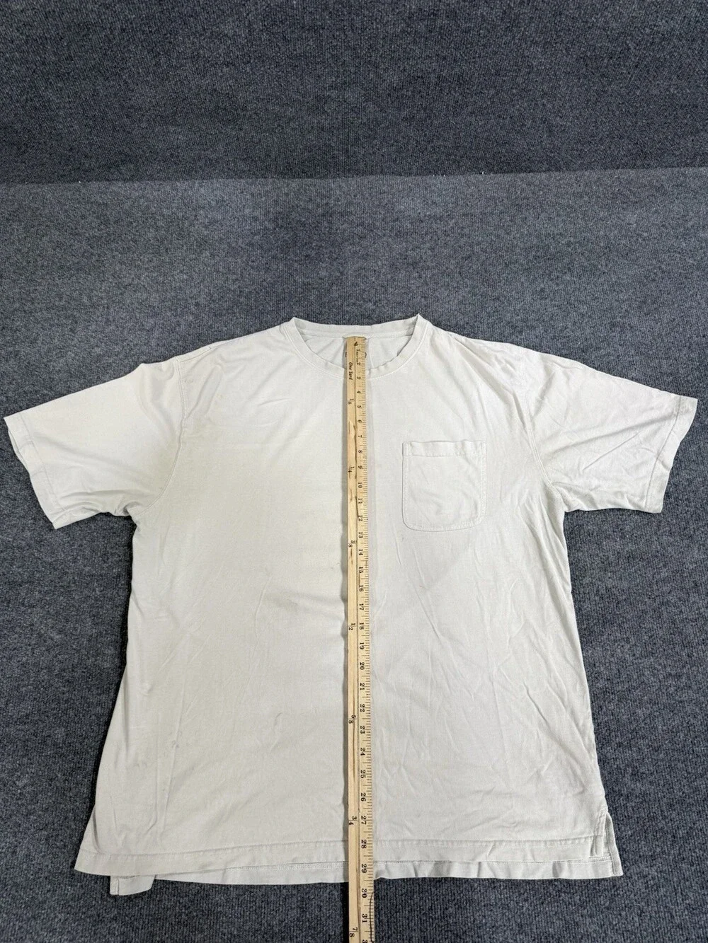 RedHead Mens XL White Pocket T Shirt Short Sleeve Outdoor Casual Fishing Tee